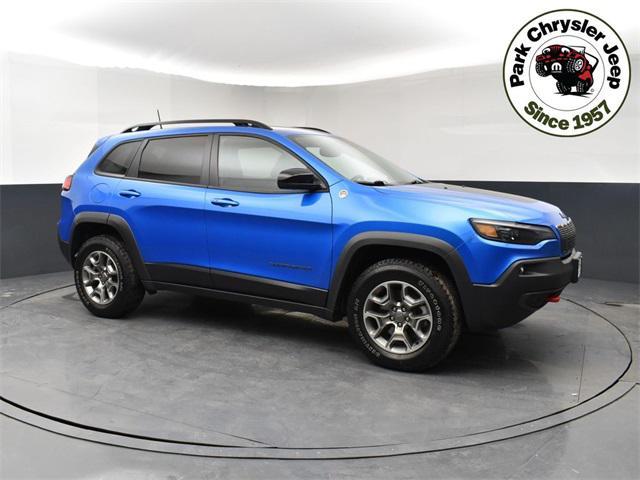 used 2022 Jeep Cherokee car, priced at $18,982