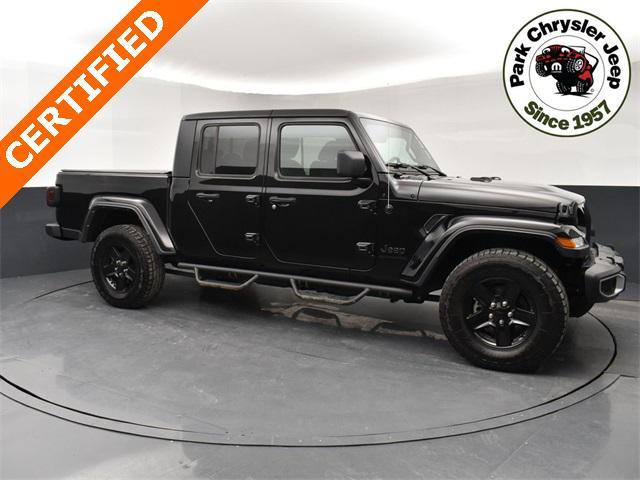 used 2021 Jeep Gladiator car, priced at $25,758