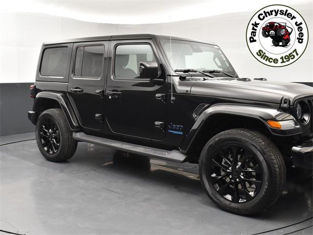 used 2021 Jeep Wrangler Unlimited 4xe car, priced at $32,484