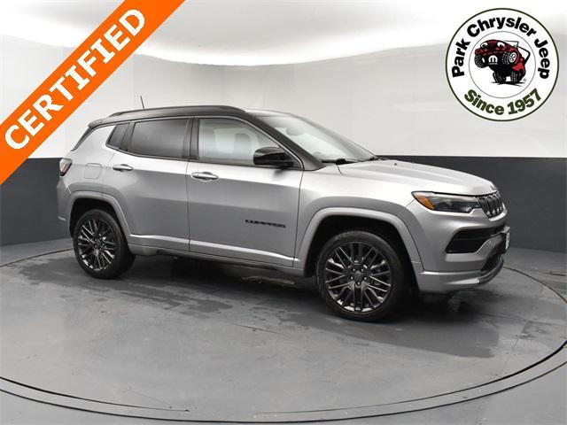 used 2022 Jeep Compass car, priced at $23,522
