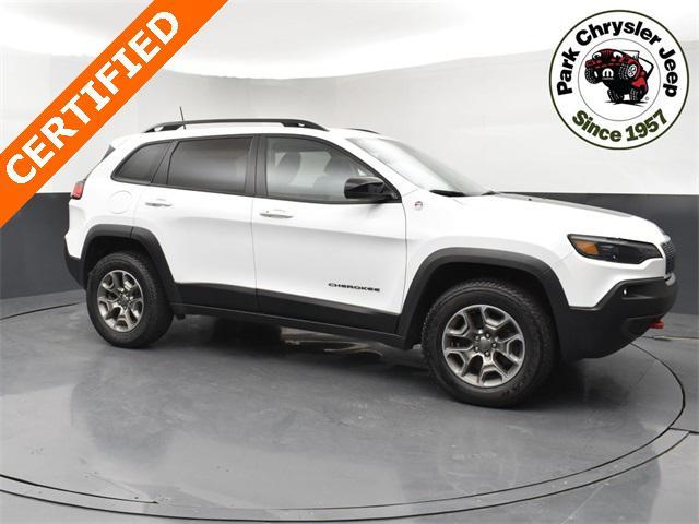 used 2022 Jeep Cherokee car, priced at $23,544