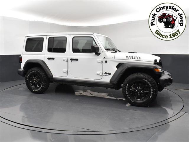 used 2023 Jeep Wrangler car, priced at $34,544