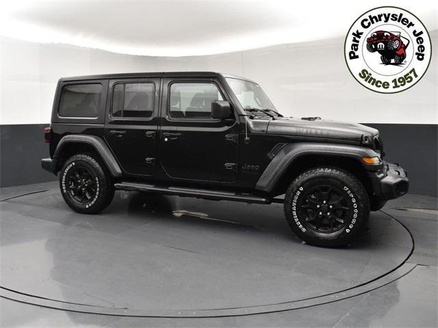 used 2020 Jeep Wrangler Unlimited car, priced at $20,958
