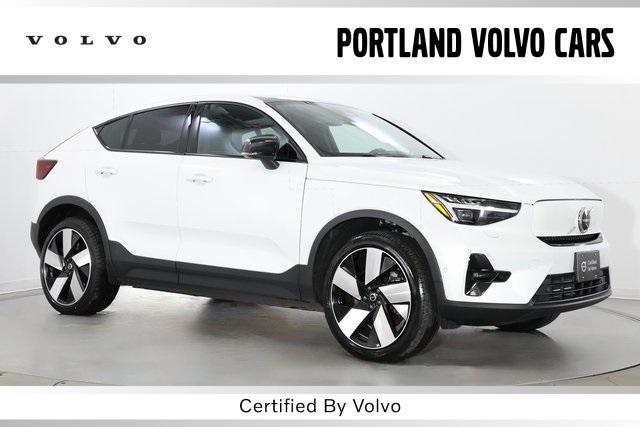 used 2023 Volvo C40 Recharge Pure Electric car, priced at $27,590