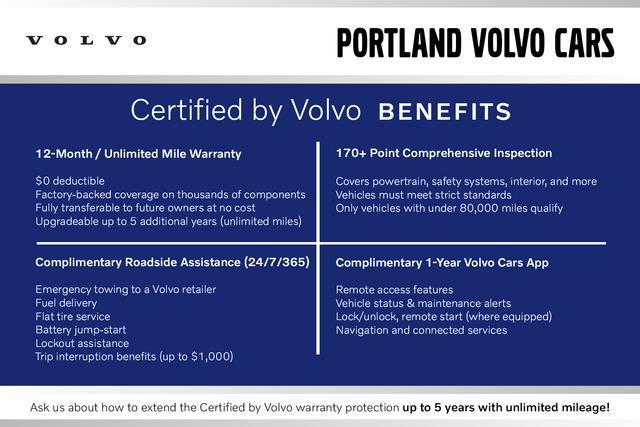 used 2024 Volvo XC60 car, priced at $47,689