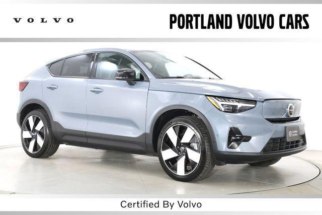 used 2023 Volvo C40 Recharge Pure Electric car, priced at $27,990