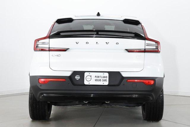 used 2023 Volvo C40 Recharge Pure Electric car, priced at $24,890