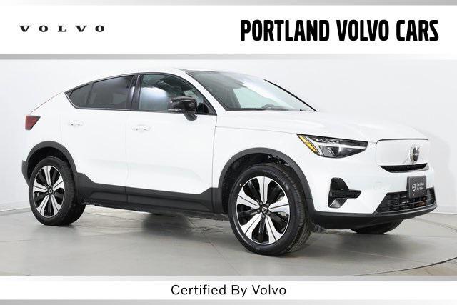 used 2023 Volvo C40 Recharge Pure Electric car, priced at $24,990