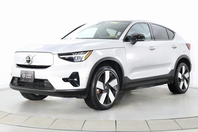 used 2023 Volvo C40 Recharge Pure Electric car, priced at $27,990