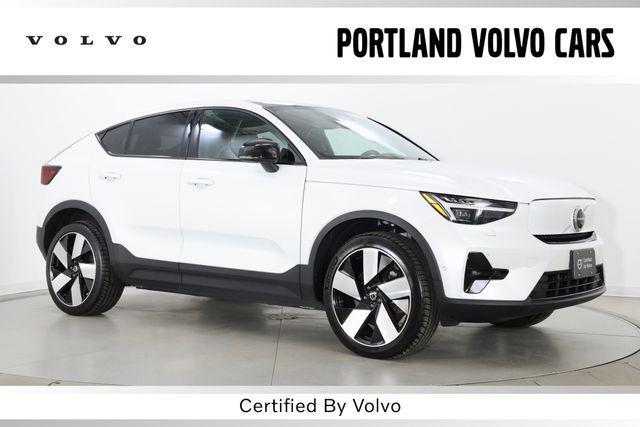 used 2023 Volvo C40 Recharge Pure Electric car, priced at $25,990