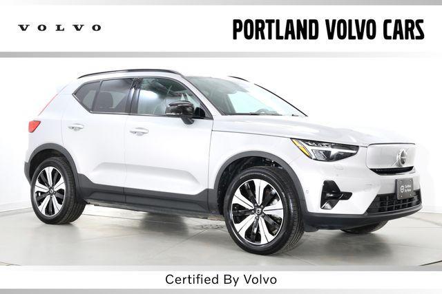 used 2023 Volvo XC40 Recharge Pure Electric car, priced at $25,890