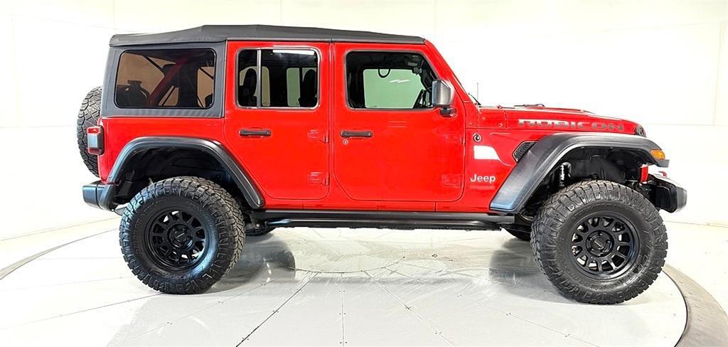 used 2021 Jeep Wrangler Unlimited car, priced at $32,199