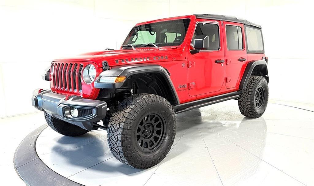 used 2021 Jeep Wrangler Unlimited car, priced at $32,199