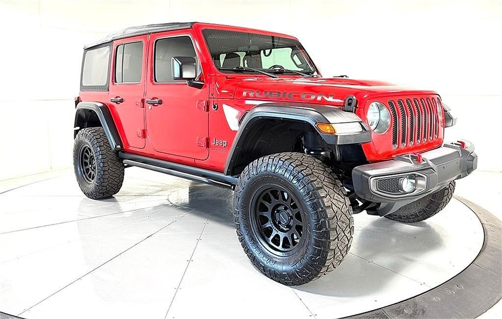 used 2021 Jeep Wrangler Unlimited car, priced at $32,199