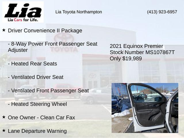 used 2021 Chevrolet Equinox car, priced at $19,989