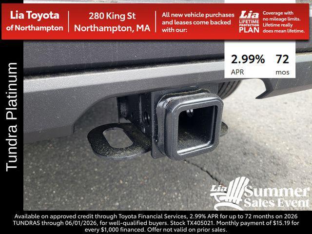 new 2026 Toyota Tundra car, priced at $71,956