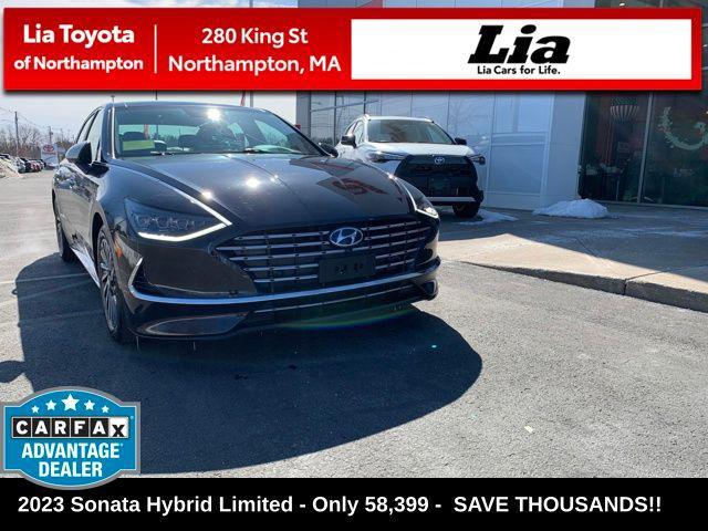 used 2023 Hyundai Sonata Hybrid car, priced at $20,689
