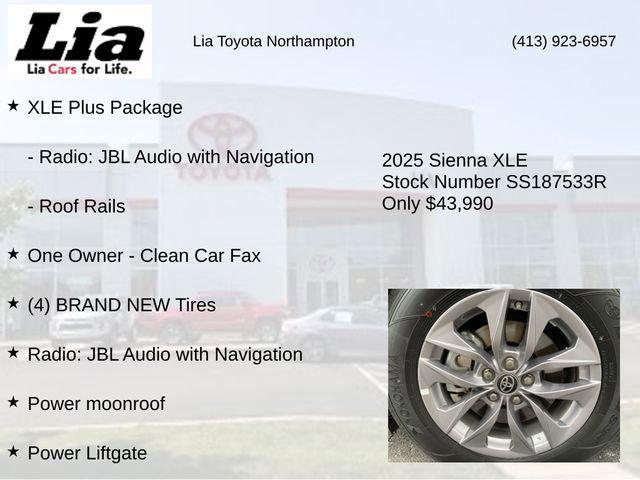 used 2025 Toyota Sienna car, priced at $43,990