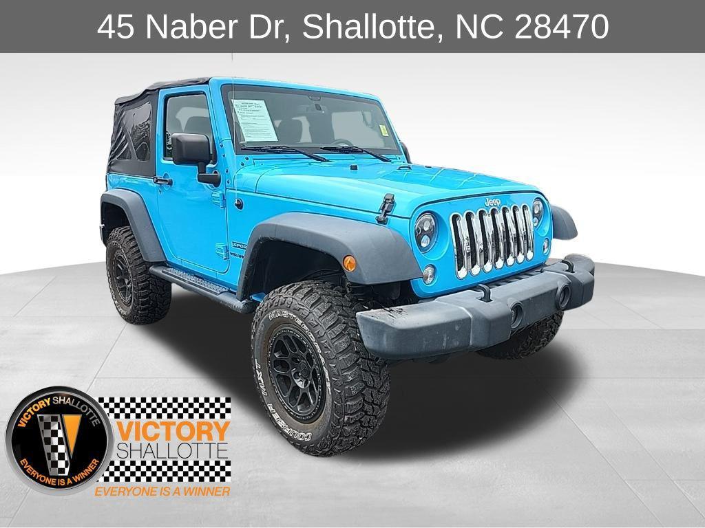 used 2017 Jeep Wrangler car, priced at $16,995