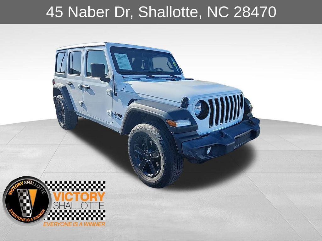 used 2021 Jeep Wrangler Unlimited car, priced at $25,695
