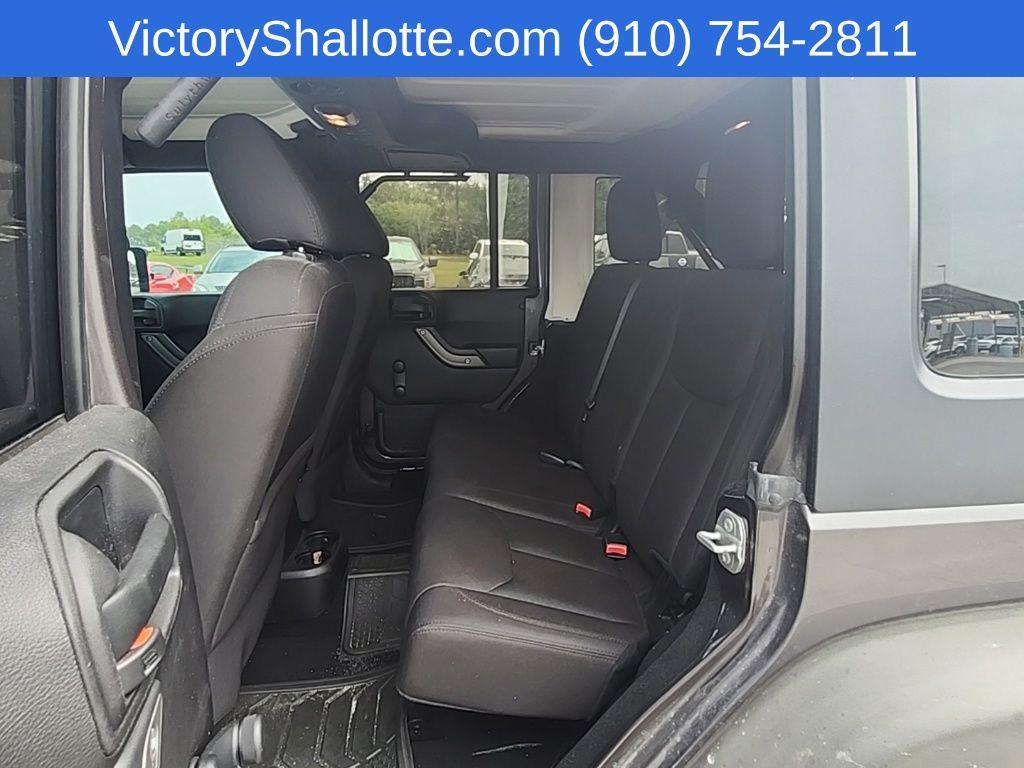 used 2016 Jeep Wrangler Unlimited car, priced at $15,995