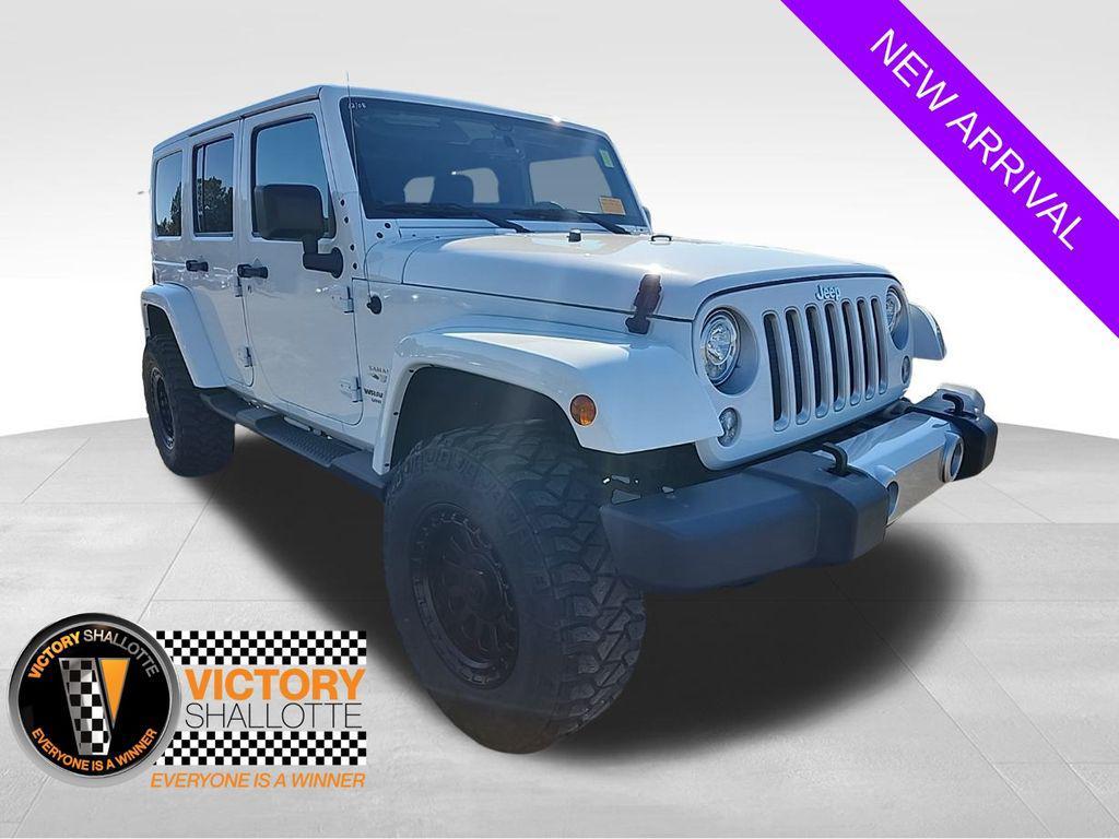 used 2017 Jeep Wrangler Unlimited car, priced at $21,395