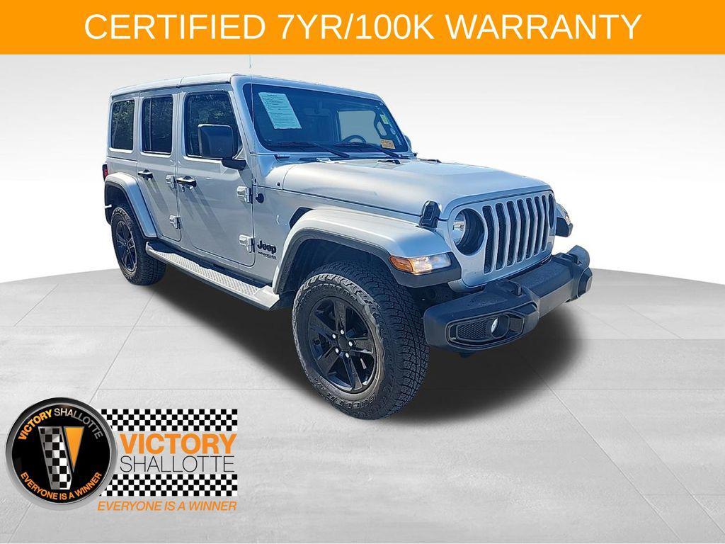 used 2022 Jeep Wrangler Unlimited car, priced at $30,995