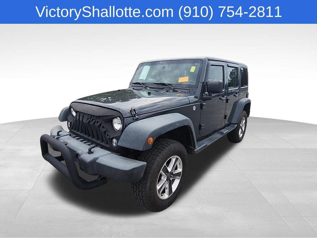 used 2018 Jeep Wrangler JK Unlimited car, priced at $19,803