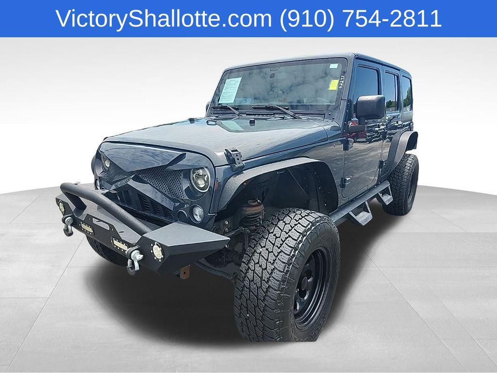 used 2017 Jeep Wrangler Unlimited car, priced at $24,995