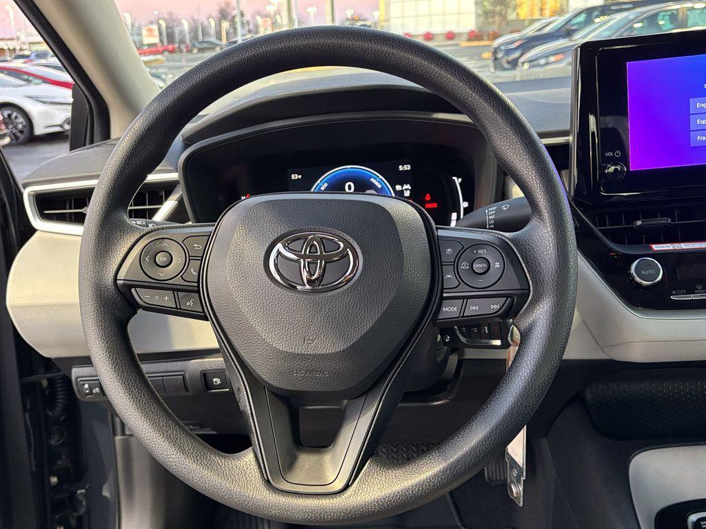 new 2026 Toyota Corolla Hybrid car, priced at $24,755