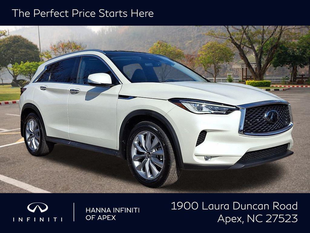 used 2022 INFINITI QX50 car, priced at $27,301