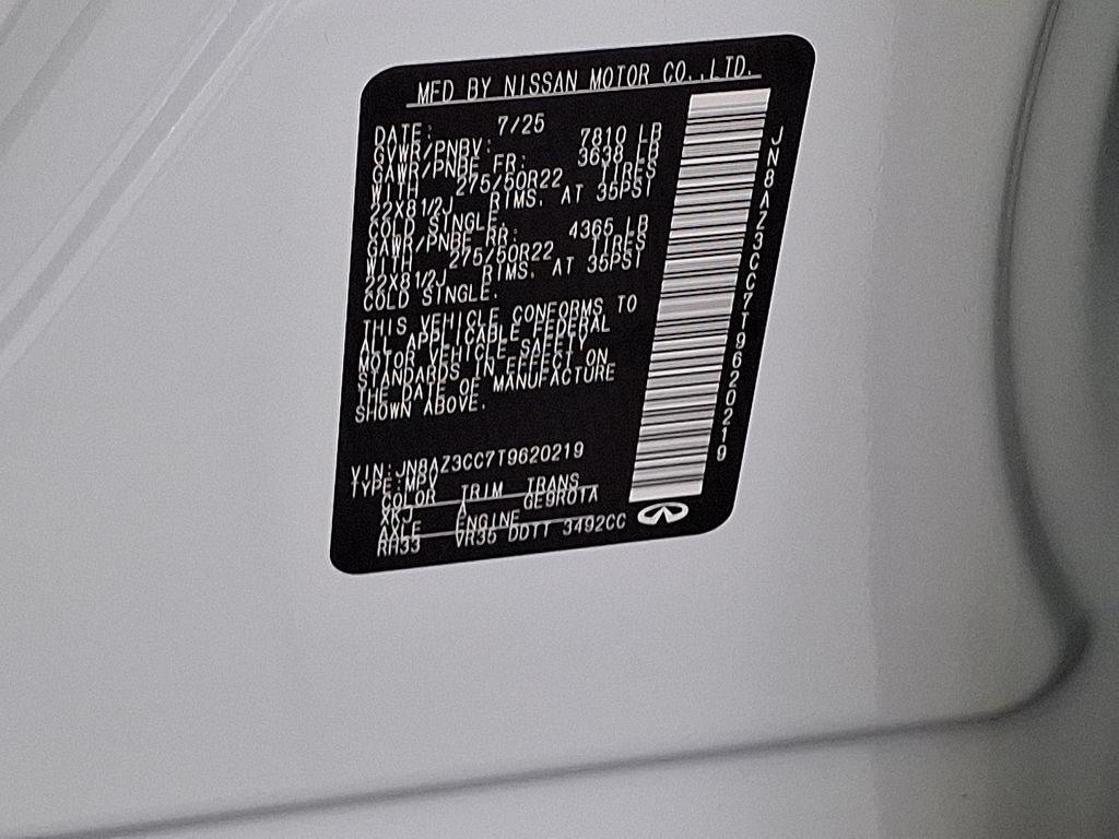 new 2026 INFINITI QX80 car, priced at $112,075