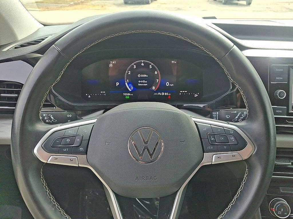 used 2024 Volkswagen Taos car, priced at $18,601