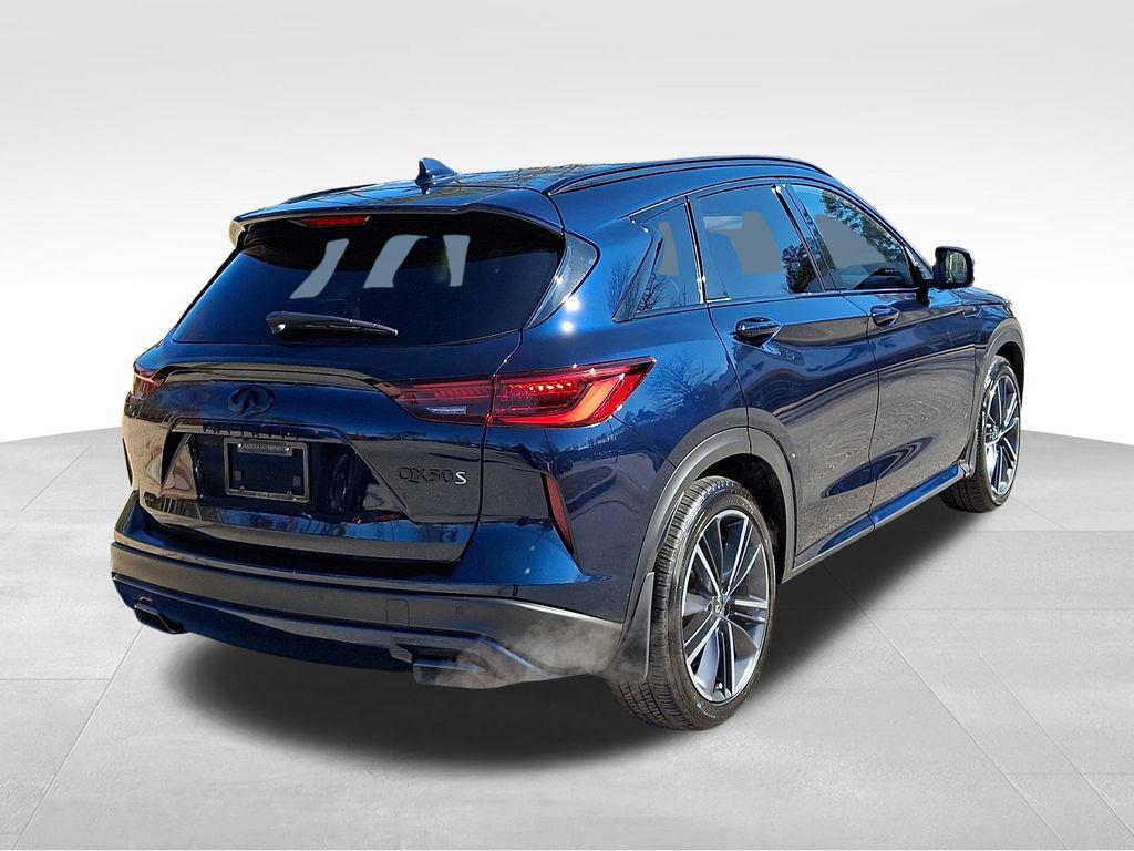 used 2025 INFINITI QX50 car, priced at $37,850