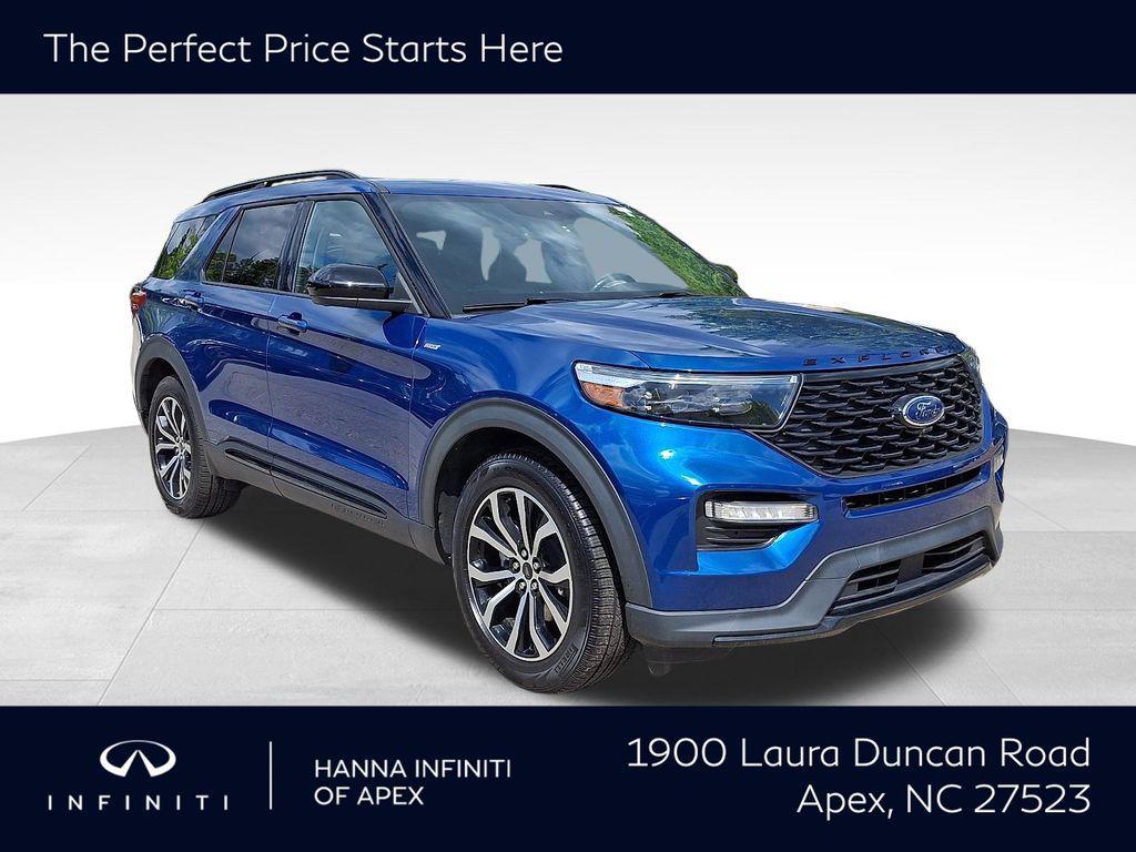 used 2022 Ford Explorer car, priced at $28,901