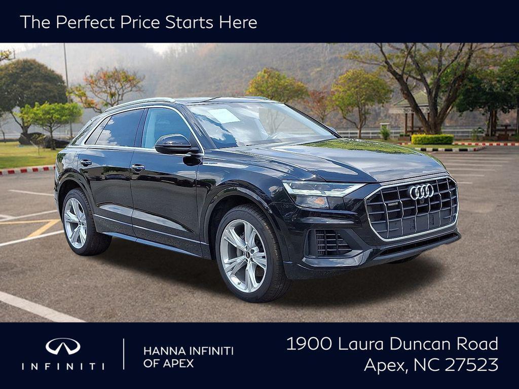 used 2022 Audi Q8 car, priced at $38,499