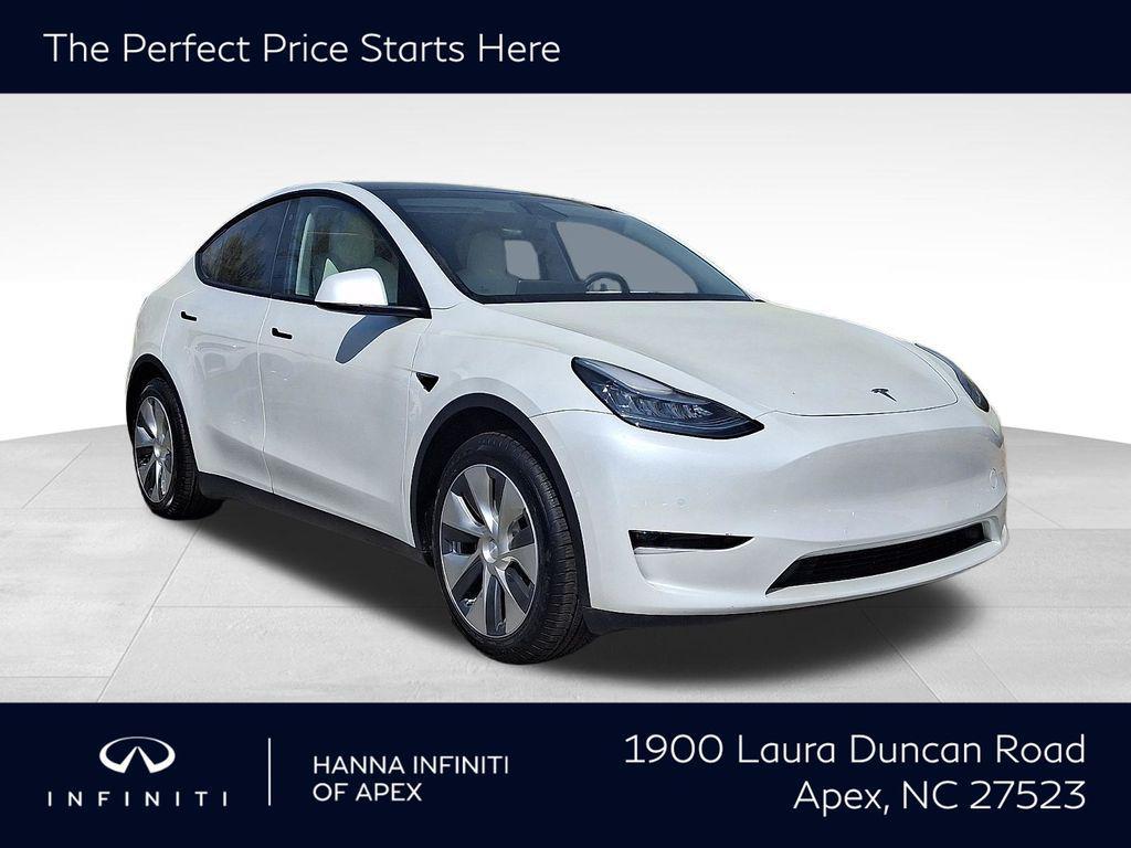 used 2020 Tesla Model Y car, priced at $24,691