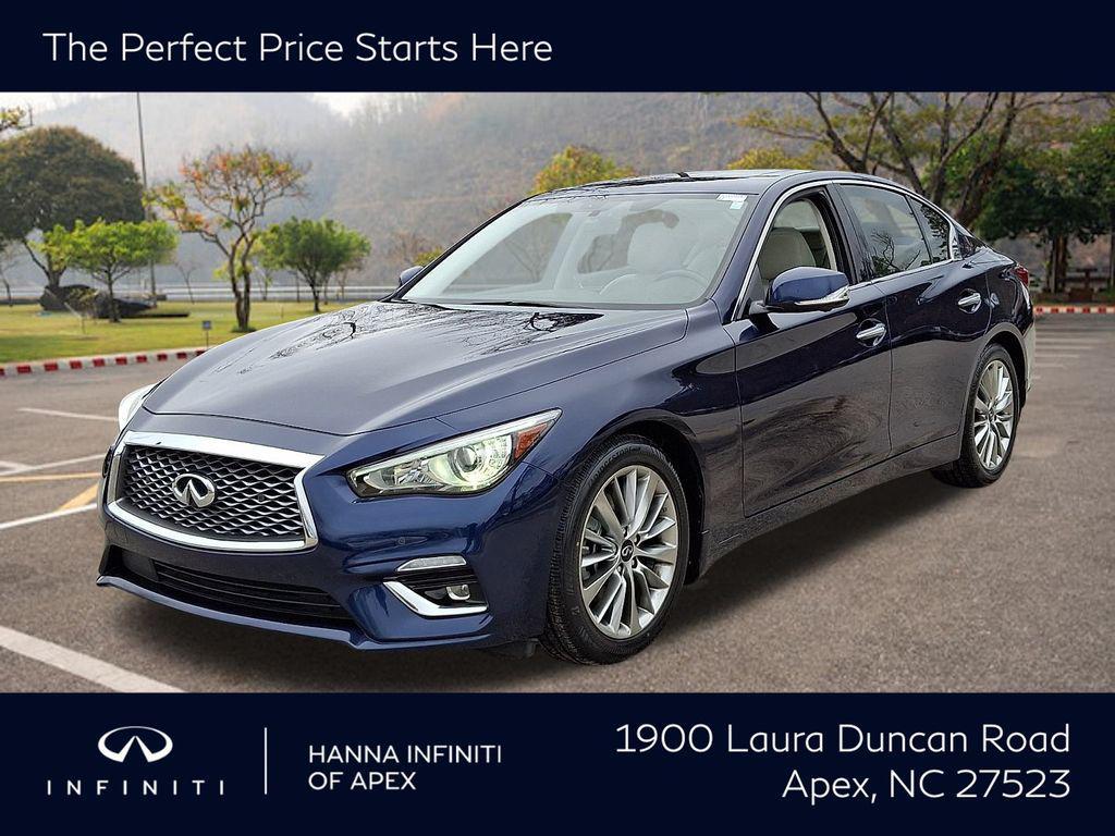 used 2022 INFINITI Q50 car, priced at $22,997