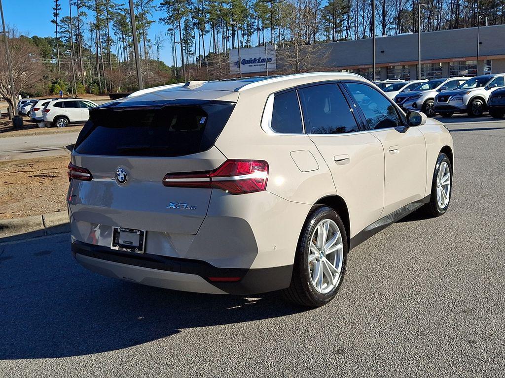 used 2025 BMW X3 car, priced at $41,990