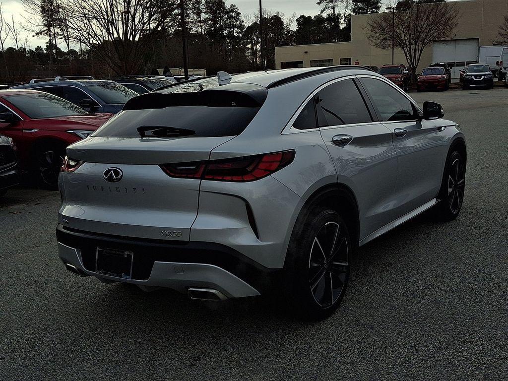 used 2022 INFINITI QX55 car, priced at $26,567