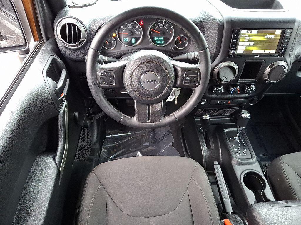 used 2018 Jeep Wrangler JK Unlimited car, priced at $19,499