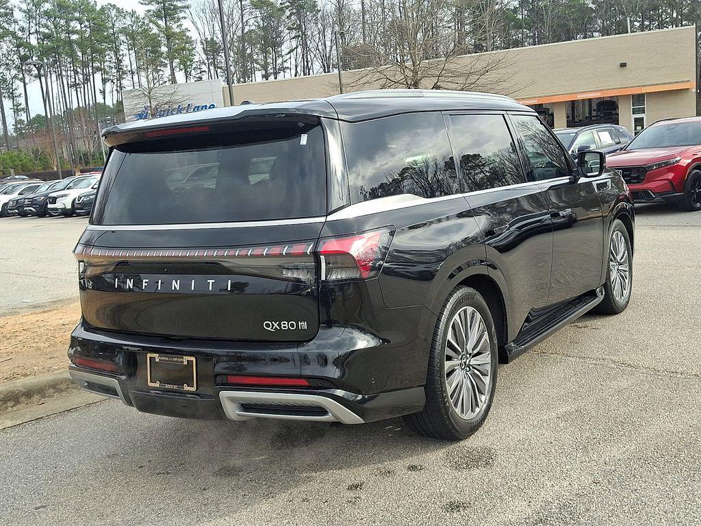 used 2025 INFINITI QX80 car, priced at $76,997