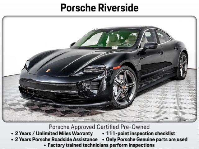 used 2023 Porsche Taycan car, priced at $81,881