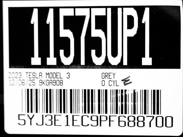 used 2023 Tesla Model 3 car, priced at $29,881