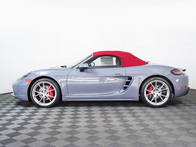 new 2025 Porsche 718 Boxster car, priced at $108,805