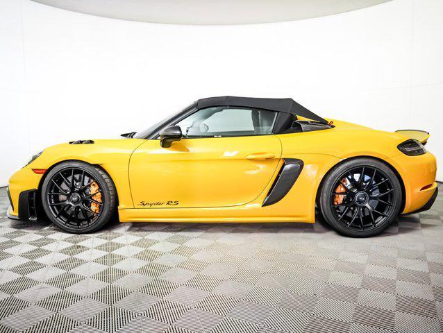 used 2025 Porsche 718 Spyder car, priced at $209,981
