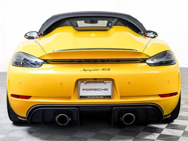 used 2025 Porsche 718 Spyder car, priced at $209,981