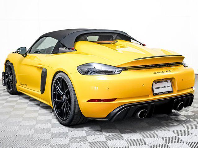 used 2025 Porsche 718 Spyder car, priced at $209,981