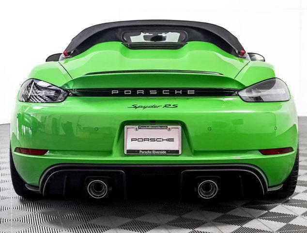 used 2025 Porsche 718 Spyder car, priced at $242,981