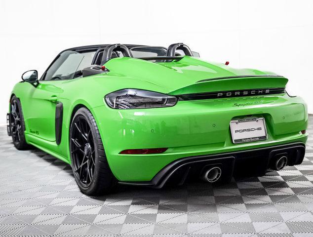 used 2025 Porsche 718 Spyder car, priced at $242,981